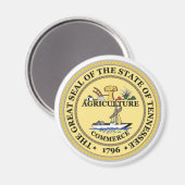 Tennessee State Seal Magneet (Voorkant / Achterkant)