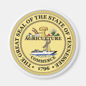 Tennessee State Seal Magneet (Voorkant)