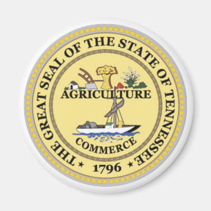 Tennessee State Seal Magneet