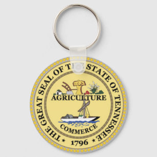 Tennessee State Seal Sleutelhanger