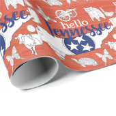 Tennessee State Symbols Volunteer State Afbeelding Cadeaupapier (Rol Hoek)