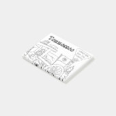 Tennessee State Symbols Volunteer State Afbeelding Post-it® Notes (Schuin)