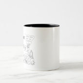 Tennessee State Symbols Volunteer State Afbeelding Tweekleurige Koffiemok (Center)