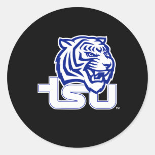 Tennessee State Tigers Icon Blue Ronde Sticker