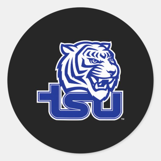 Tennessee State Tigers-pictogram Ronde Sticker (Voorkant)