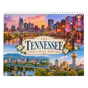 Tennessee Steden & Muziek Erfgoed Kalender