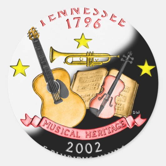 Tennessee Sticker (Voorkant)