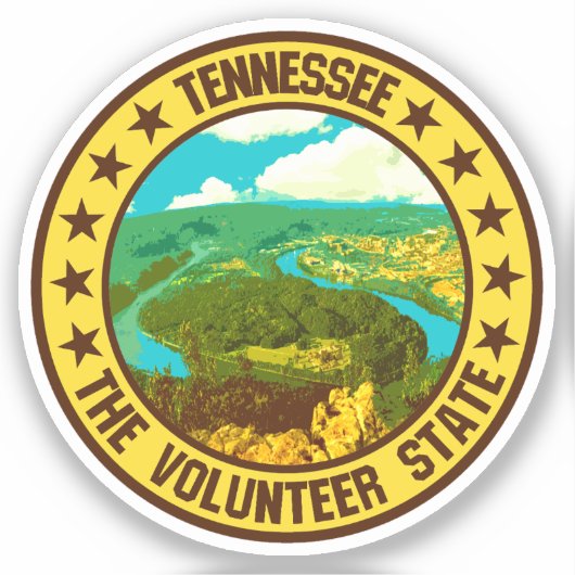 Tennessee Sticker (Voorkant)