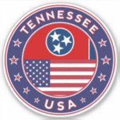 Tennessee Sticker (Voorkant)