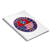 Tennessee sticker, telefoongeval, canvas tas, klok notitieboek (Rechterzijde)