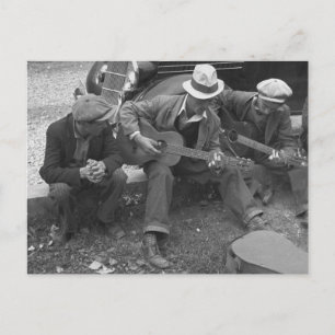 Tennessee Street Musicians, jaren '30 Briefkaart