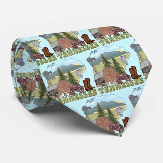 Tennessee Stropdas (Opgerold)