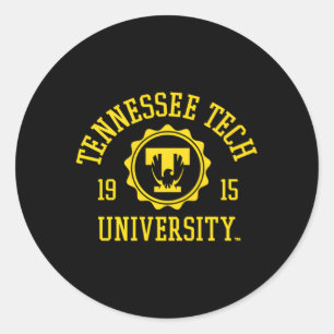 Tennessee Tech Golden Eagles Stamp 1915 Ronde Sticker
