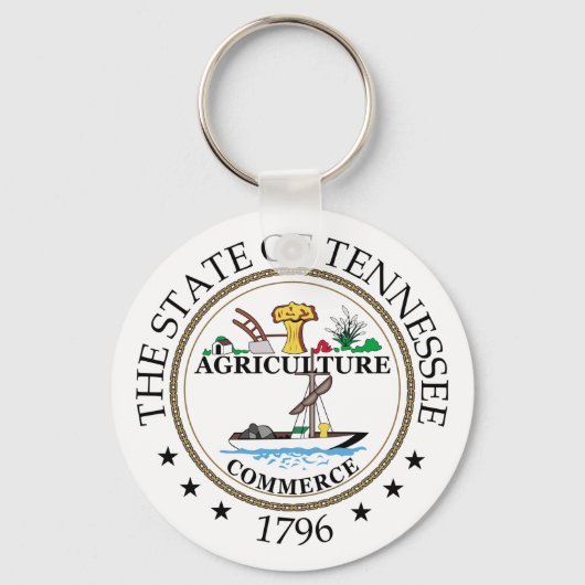 Tennessee-teken Sleutelhanger (Voorkant)