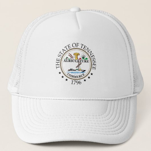 Tennessee-teken Trucker Pet (Voorkant)