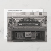 Tennessee-theater Briefkaart (Voorkant / Achterkant)