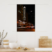Tennessee Theater Night Poster (Keuken)