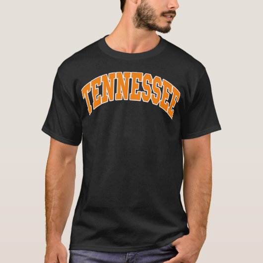 Tennessee - Throwback Design - Klassiek T-shirt (Voorkant)
