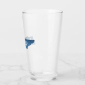 Tennessee Thuis Houtnerf Glas (Links)