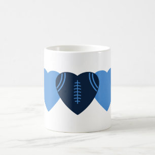 Tennessee Titans Football Heart Design Koffiemok