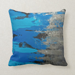 Tennessee Titans Geïnspireerde blauwtinten Kussen