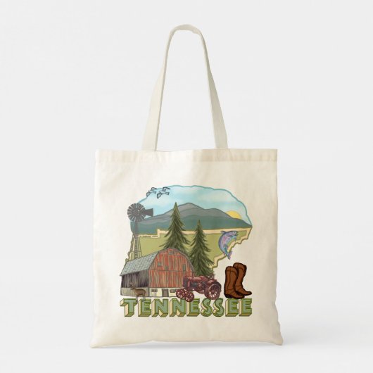 Tennessee Tote Bag (Achterkant)