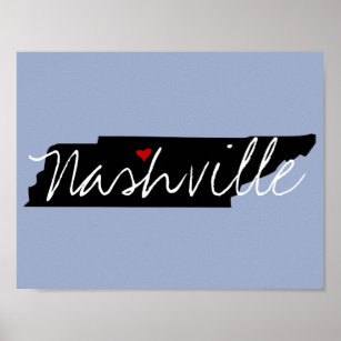 Tennessee Town Poster