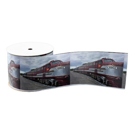Tennessee Train Foto Grosgrain Lint (Spoel)