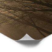 Tennessee Trees in mist | Grote Smoky Mountain Poster (Hoek)