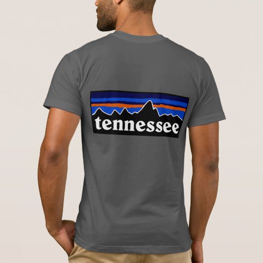 Tennessee Tristar and Mountains Shirt (Achterkant)