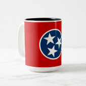 Tennessee Tweekleurige Koffiemok (Voorkant links)