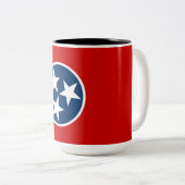 Tennessee Tweekleurige Koffiemok (Voorkant rechts)