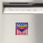 Tennessee USA Flag Magneet (Insitu (Vaatwasser))