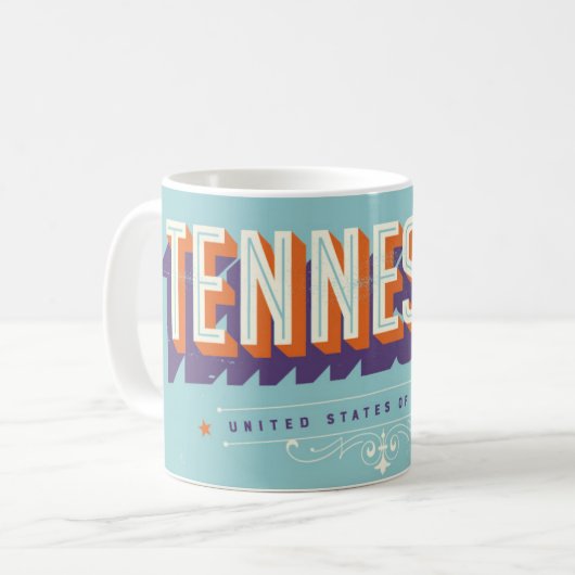 Tennessee USA mok (Voorkant links)