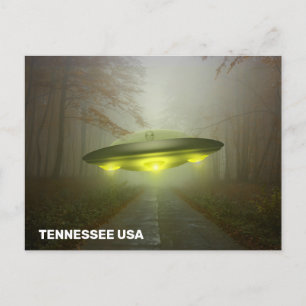 TENNESSEE USA SPACESHIP UFO ART Briefkaarten