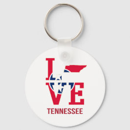 Tennessee USA State Love Sleutelhanger