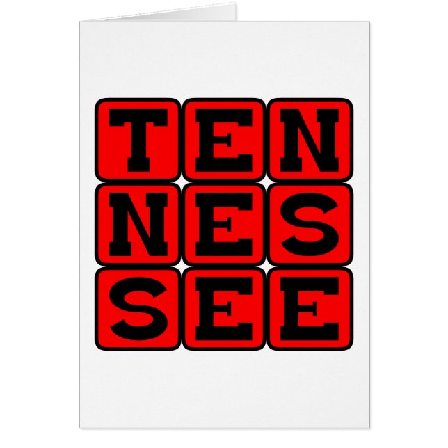 Tennessee, Verenigde Staten (Voorkant)