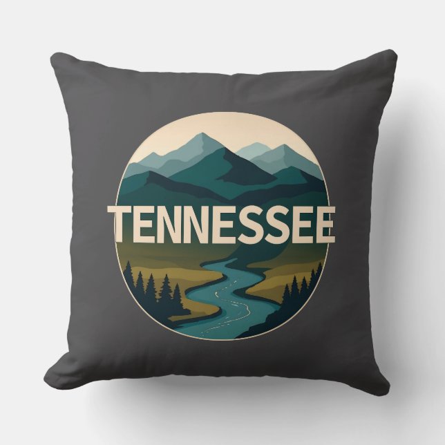 Tennessee Verenigde Staten Kussen (Voorkant)