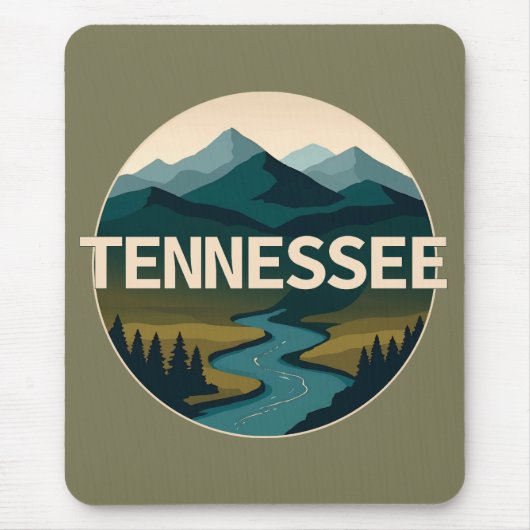 Tennessee Verenigde Staten Muismat (Voorkant)