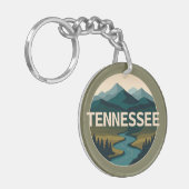 Tennessee Verenigde Staten Sleutelhanger (Voorkant Links)