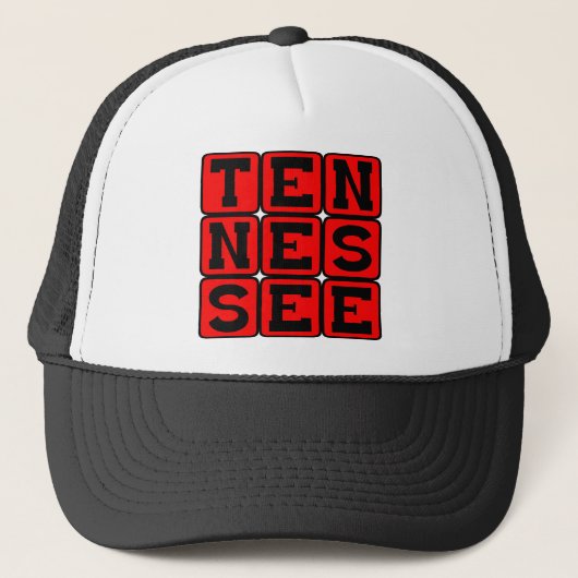 Tennessee, Verenigde Staten Trucker Pet (Voorkant)