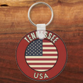 Tennessee Verenigde Staten van Amerika Sleutelhanger (Achterkant)