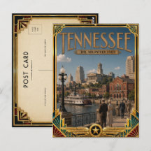 Tennessee Vintage Art Deco Gouden Tijdperk