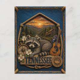 Tennessee Vintage Reizen Briefkaart