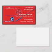 Tennessee Visitekaartje (Voorkant / Achterkant)