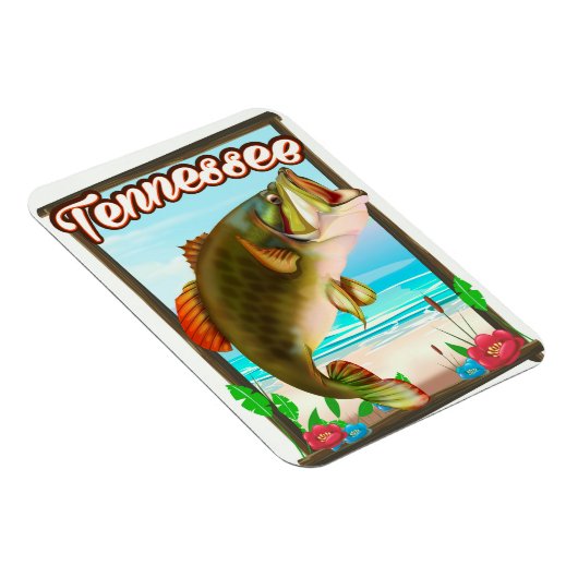 Tennessee Vist poster. Magneet (Rechterzijde)