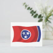 Tennessee Vlag Ansichtkaart Briefkaart (Staand voorkant)