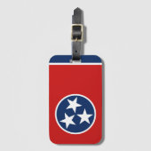 Tennessee-vlag Bagagelabel (Voorkant (verticaal))