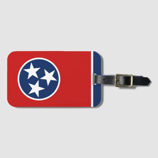 Tennessee-vlag Bagagelabel (Voorkant (horizontaal))