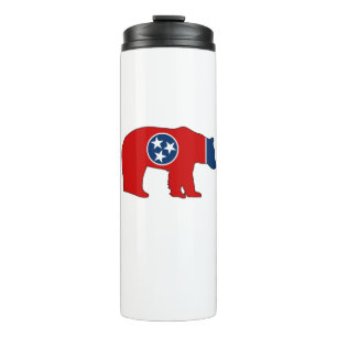 Tennessee Vlag Beer Thermosbeker